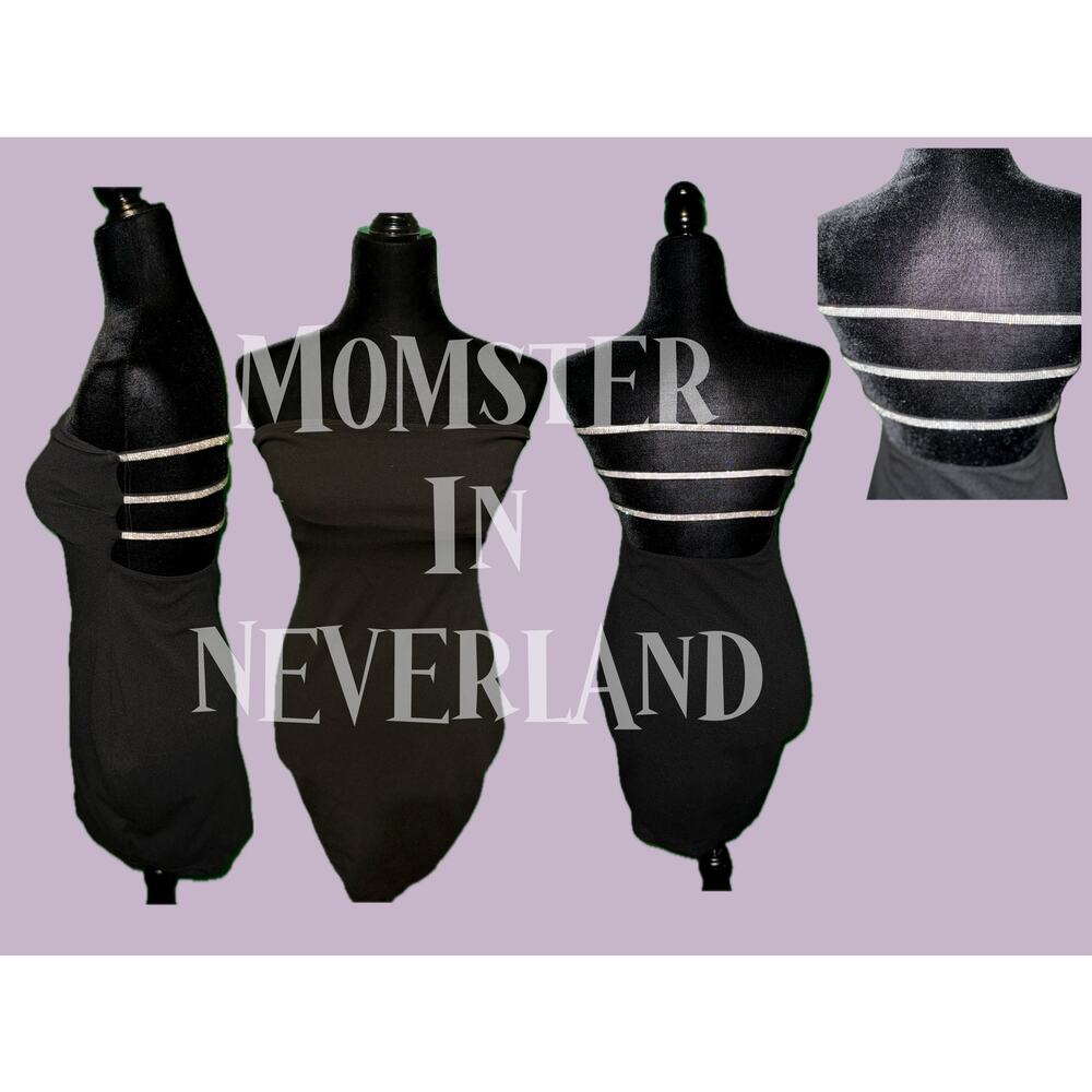 Windsor Black Strapless Dress